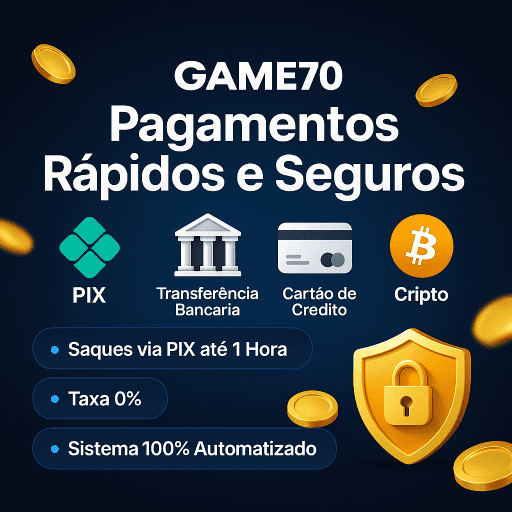 Cassino game70, Seguro, Promoções